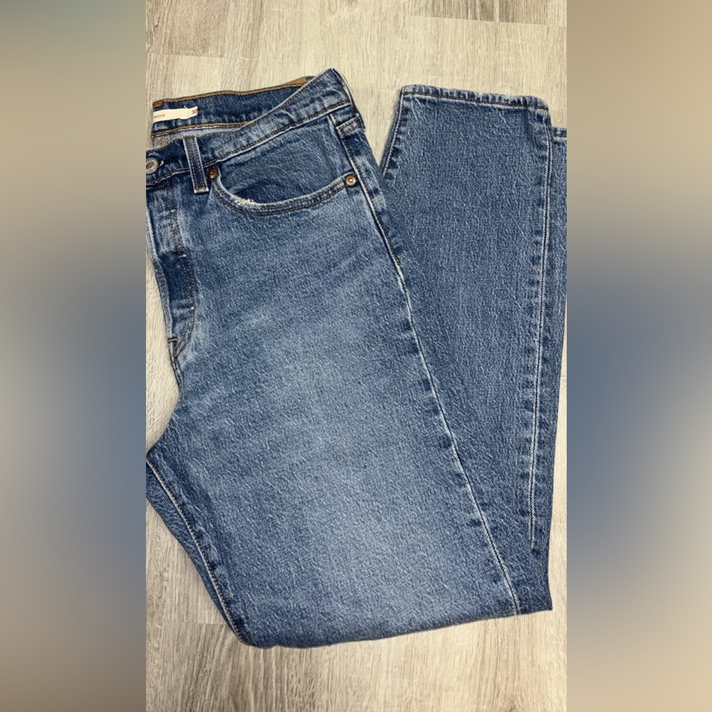 Levi's Wedgie Blue Jeans